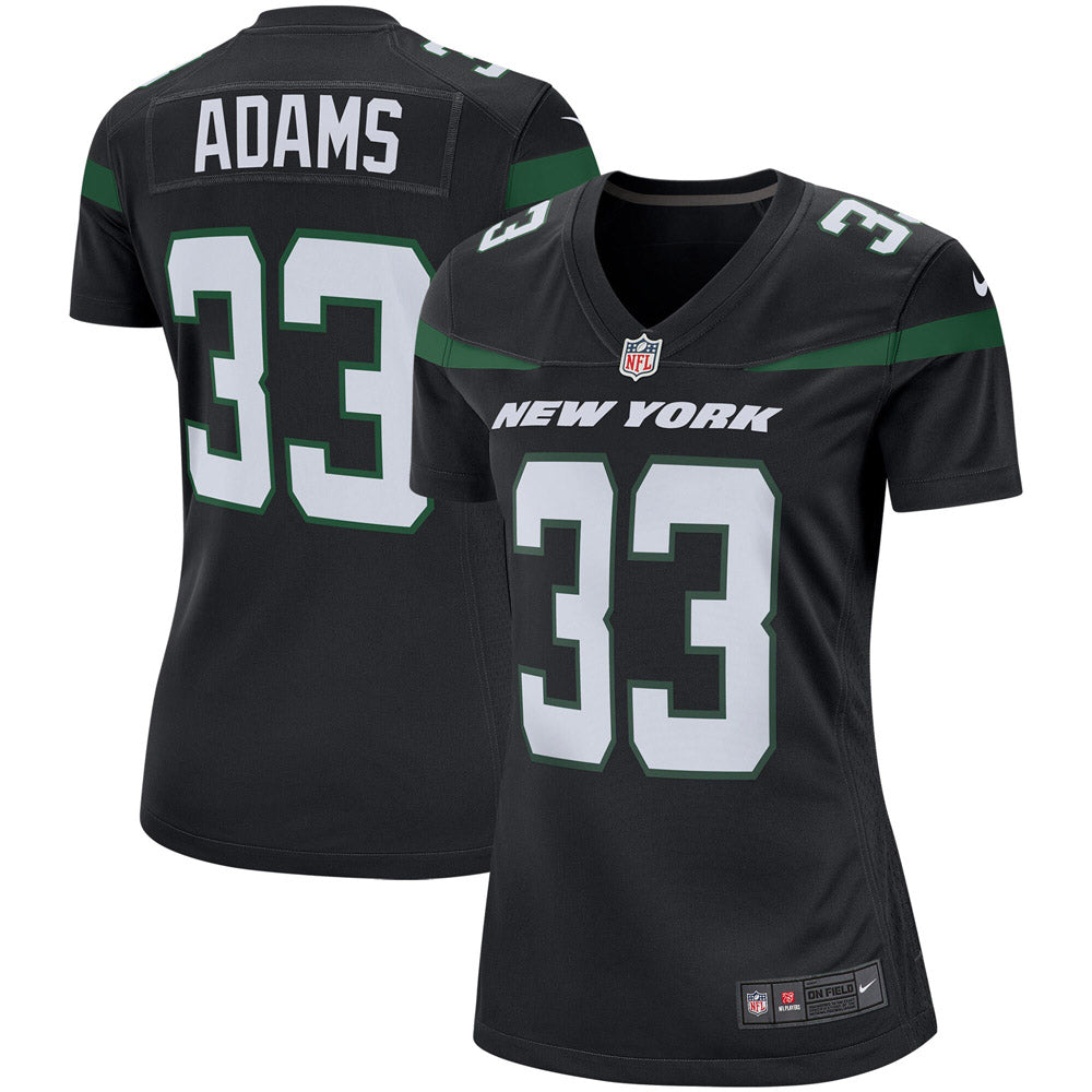 Women's New York Jets Jamal Adams Game Jersey Stealth Black